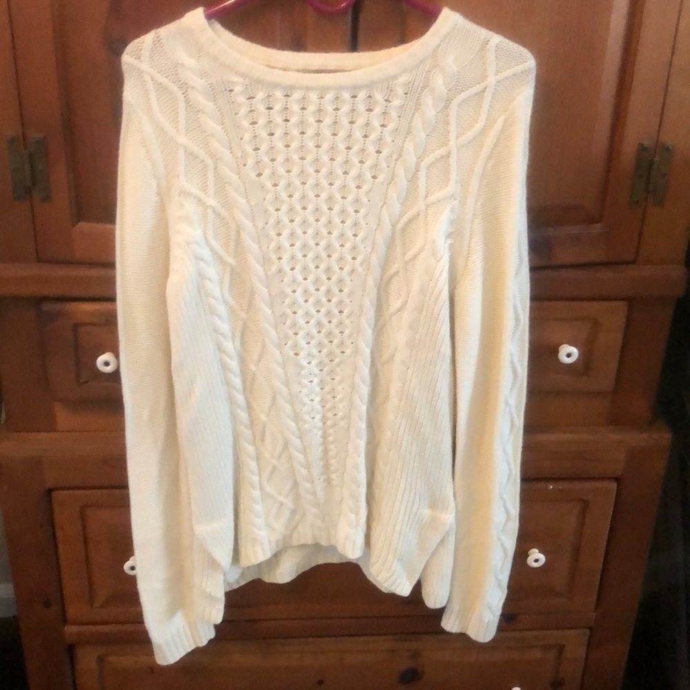 Beautiful white sweater